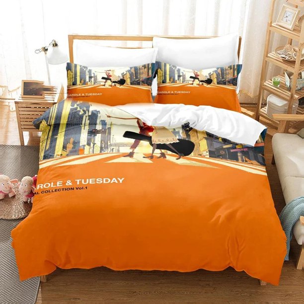 Carole & Tuesday Bedding Set Boys Girls Size Duvet Cover Pillowcase Bed Kids Adult Fashion Home Textile Customizable Bed Sheets