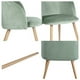 thumbnail image 5 of Pack 2 Sillas Comedor Lounge Terciopelo Verde, 5 of 6