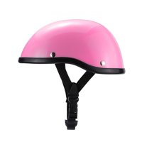 Ioensy - Casco De Moto Deportivo Transpirable Para Hombre Mujer Cómodo Casco De Bicicleta Rosa