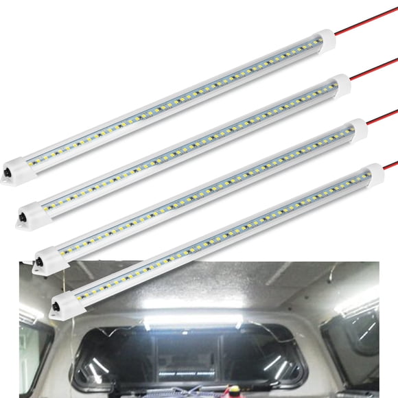 Barra de luz LED interior WELLUCK 12 V 700 LM 6000 K para coche