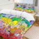 thumbnail image 2 of Game BFDI Battle For Dream Island Bedding Set Duvet Cover Comfortable and Lightweight Cartoon Bedding 3 Piece Bed Set, 2 of 5