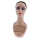 thumbnail image 4 of Cabeza De Maniquí Piel Mujer Pro Cosmetología Peluca Sombrero Collar Modelo De Exhibición, 4 of 5