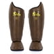 thumbnail image 1 of Espinilleras Fairtex SP8 Muay Thai Syntek de piel, color marrón, 1 of 5