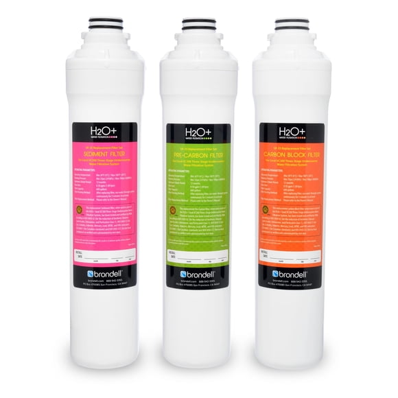 Sistema de filtración de agua Brondell H2O+ Coral UC300