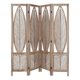 thumbnail image 1 of Biombo De Madera Resistente 4 Paneles Diseño Hoja 40x170cm beige, 1 of 4
