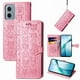thumbnail image 2 of Funda Cartera FOXDOCK para Motorola Moto G05 , Flip PU con Relieve de Gatos y Perros, Tarjetero y Soporte, 2 of 6