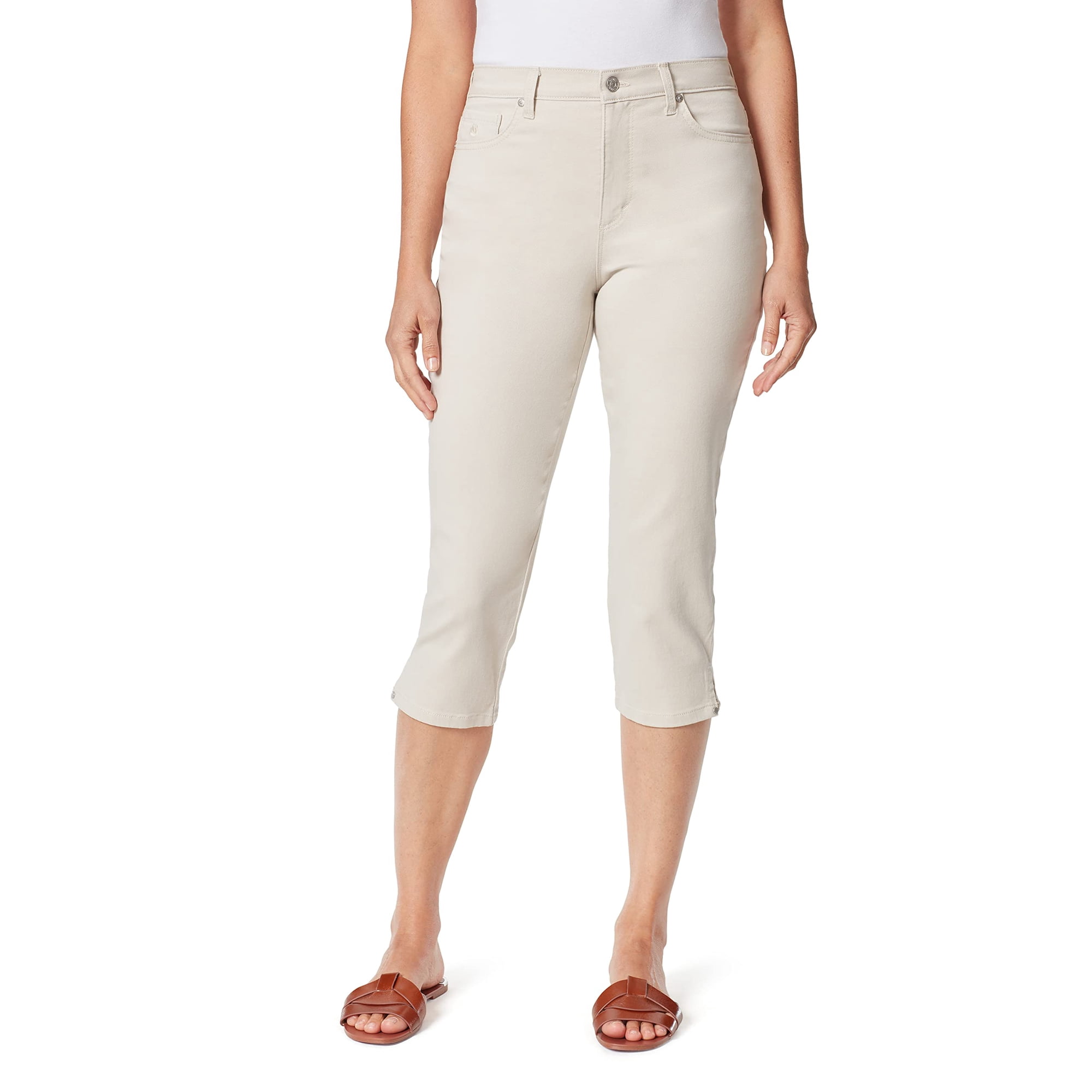 Vaqueros Capri Gloria Vanderbilt Amanda Stonewood Para Mujer