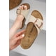 thumbnail image 5 of Sandalias Project Cloud Ibiza nude de cuero genuino talla 9, 5 of 6
