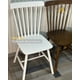 thumbnail image 2 of Pack 2 Sillas Windsor Madera Maciza De Alta Calidad Estructura Fuerte Barnizado Semi Matte - Blanco, 2 of 3