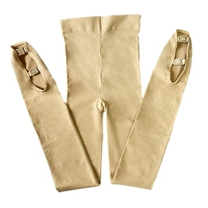 Magideal - Medias Para Botas De Patinaje Sobre Hielo, Pantalones Pantimedias Para Patinaje Artístico, Mallas Largas Elásticas Y Cálidas, Medias Para Patines Para L A Xl