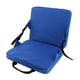 thumbnail image 3 of Mecedora Plegable Cojín Cojín Al Aire Libre Camping Picnic Asiento Acolchado Azul, 3 of 3