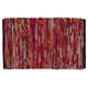 thumbnail image 3 of Alfombra de algodón Ramanta Home tejida a mano, multicolor, 61 x 91 cm, 3 of 9