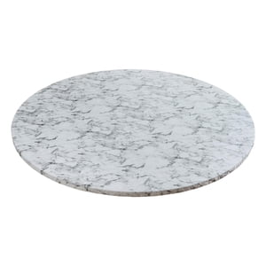 Bothyi - Mantel Redondo De Vinilo Ajustable Con Respaldo De Franela De 114 A 140 Cm