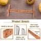 thumbnail image 3 of Telar de Tapices SAVINA 9‑30 cm con Marco de Madera Ajustable, 3 of 6