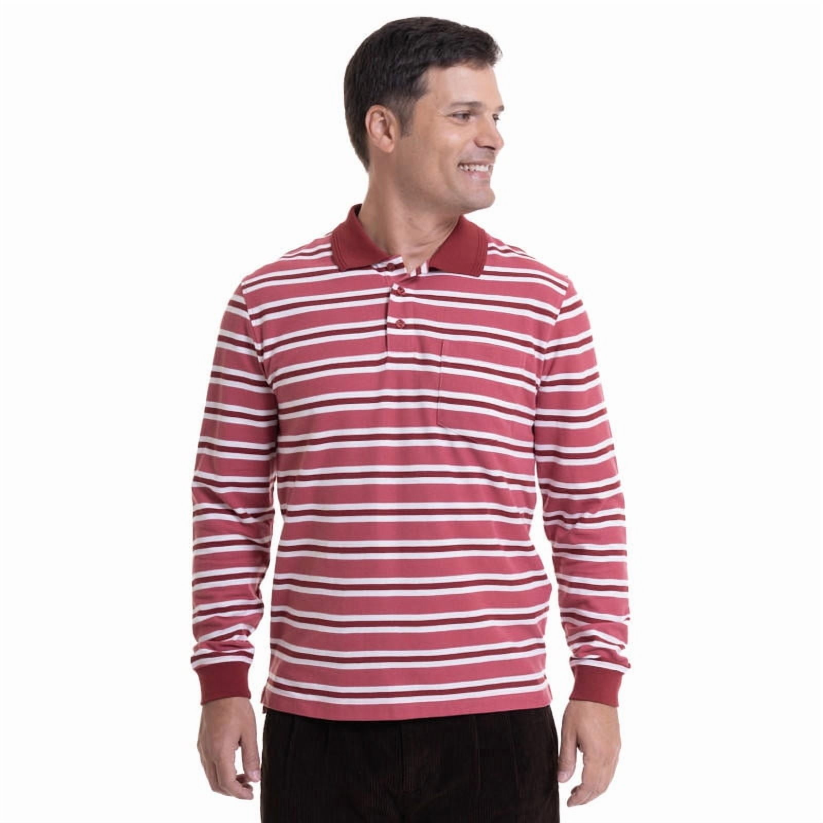 Kotting - Polera Piqué Listada Rojo