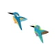 thumbnail image 1 of 2 Piezas De Pájaros Voladores De Madera Para Decoración De Pared, 15 X 12,4 Cm, Para Patio, Porche, Ligeros., 1 of 5