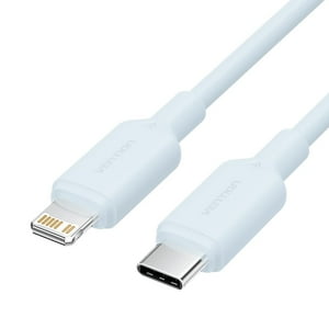 Cable De Carga Rápida Vention Lightning - Usb-C-Azul-2M