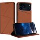 thumbnail image 1 of Funda Cartera Magnética para iPhone 17 Pro Max Protección Antichoque con Ranuras Marrón, 1 of 6