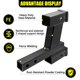 thumbnail image 4 of Extensor de Enganche KAIRAY 2" y 20 cm, Capacidad 10 000 lb, 4 of 7