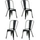 thumbnail image 1 of Set De 4 Sillas De Comedor Metal Tolix Negro, 1 of 7