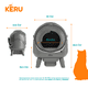 thumbnail image 4 of Arenero Inteligente Automático KERU EC Para Gatos Con App Y Conexión Wifi, 4 of 6