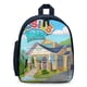 thumbnail image 1 of Las Reglas de Rosie Mochila Escolar para Niños y Niñas, Mochila Infantil Ligera de Alta Calidad, Grande y Duradera Azul, 1 of 6