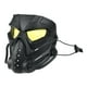 thumbnail image 3 of Máscara Táctica Guardia Casco Protección Ocular De Cara Completa Para Caza Negro Amarillo, 3 of 3