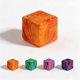 thumbnail image 1 of Cubo antiestrés XIMEIDUO, juguete antiestrés, 5,5 cm, naranja, 1 of 6