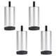 thumbnail image 4 of 4 Piezas De Aleación De Aluminio Patas De Muebles Sofá Sofá Mesa Armario TV Soporte Patas Plata 12 Cm, 4 of 5