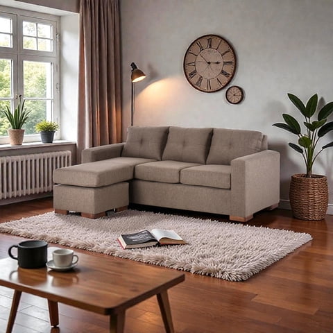 Muebles Altiro - Seccional Emma-Tela Lino Bahía Café Claro