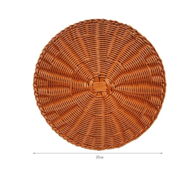 Individual Redondo De Mimbre 35CM