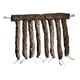 thumbnail image 1 of Rizadores De Pelo Suaves Sin Calor Que Rizan Ocho Garras Para Dormir Durante La Noche, Marrón, 1 of 5