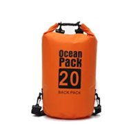 Auckland Outdoor - Bolso Seco Impermeable 20L Naranjo