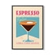 thumbnail image 1 of Cuadro Poster Enmarcado Martini Expreso Coctel Decorativo, 1 of 1