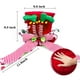 thumbnail image 2 of Sombrero Lordaeron de terciopelo rojo con patas de elfo para adorno para árbol de Navidad, 2 of 3