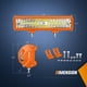 thumbnail image 2 of Barra de luz LED Nilight 30 cm 300 W combo de haz amplio y puntual, 2 of 8