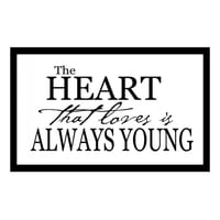 Rienda Libre Graphics - Decomural The Heart That Loves Love Ws-15642