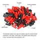 thumbnail image 4 of Uxcell Tapas de Goma para Extremos Cubierta Surtida Protector de Rosca de Vinilo para Tornillo Perno Negro Rojo 0.18" 100Pcs, 4 of 5