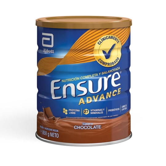 Suplemento Alimenticio Advance Sabor Café Tarro 850 g Ensure