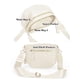 thumbnail image 4 of Riñonera MEISEY Pure Colour para mujer, color beige, resistente al agua, 4 of 6