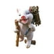thumbnail image 2 of Estatuilla De Cerdo Estatua De Jardín Linda Escultura Fuera De La Habitación Del Cuarto De Niños Leña 9.5x5.5cm, 2 of 3