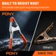 thumbnail image 4 of Juego de 6 pinzas de resorte metálicas PONY de 29 cm con mandíbula de 10 cm, 4 of 7
