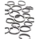 thumbnail image 3 of Anilla partida de metal CousinDIY 4, 6 y 8 mm plata, 240 piezas, 3 of 3