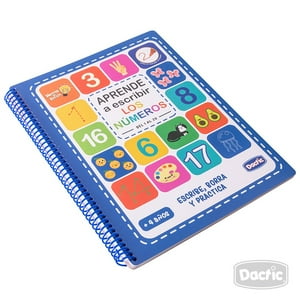 Dactic - Libro Aprende A Escribir Los Números