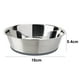 thumbnail image 2 of Cuenco de acero inoxidable para perros y gatos, antideslizante, con base de goma antiderrames., 2 of 5