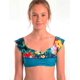 thumbnail image 1 of Top bikini estampado verde Talla 16, 1 of 4
