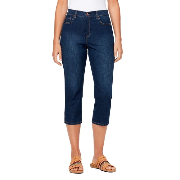 Jeans Capri Amanda Madison con Remaches para Mujer Gloria Vanderbilt