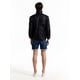 thumbnail image 4 of Chaqueta Cortaviento Negro Impermeable Con Gorro Unisex Lightseam, 4 of 6