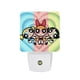 thumbnail image 1 of Las Chicas Superpoderosas Luz nocturna LED con sensor de anochecer a amanecer para dormitorio, baño, pasillo, escaleras - Lámpara LED nocturna de enchufe, 0.5W - 1 pieza, 1 of 6