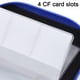 thumbnail image 4 of Estuche para tarjetas de memoria: admite tarjetas SD y CF, 22 ranuras para tarjetas (4 grandes y 18 pequeñas). Soporte con 22 ranuras. Incluye paño de limpieza de microfibra., 4 of 8